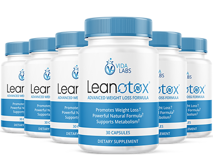 Leanotox 6 bottles — 180-day supply